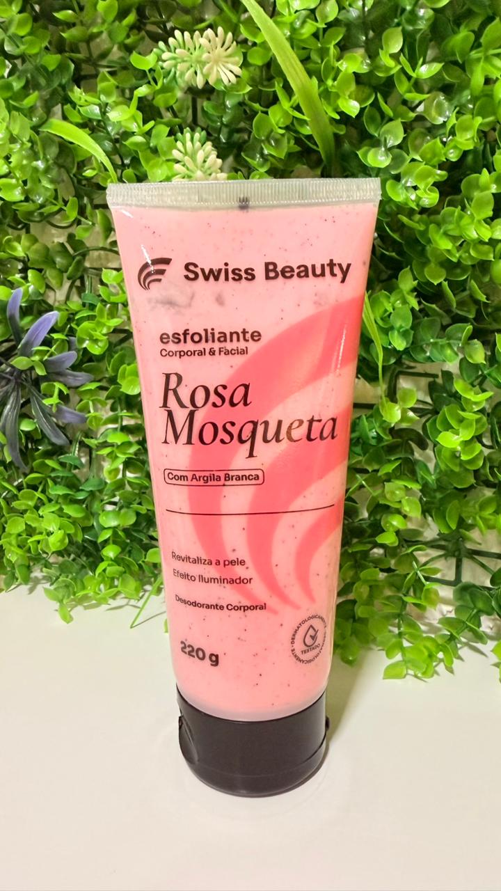 ESFOLIANTE CORPORAL E FACIAL ROSA MOSQUETA 220G