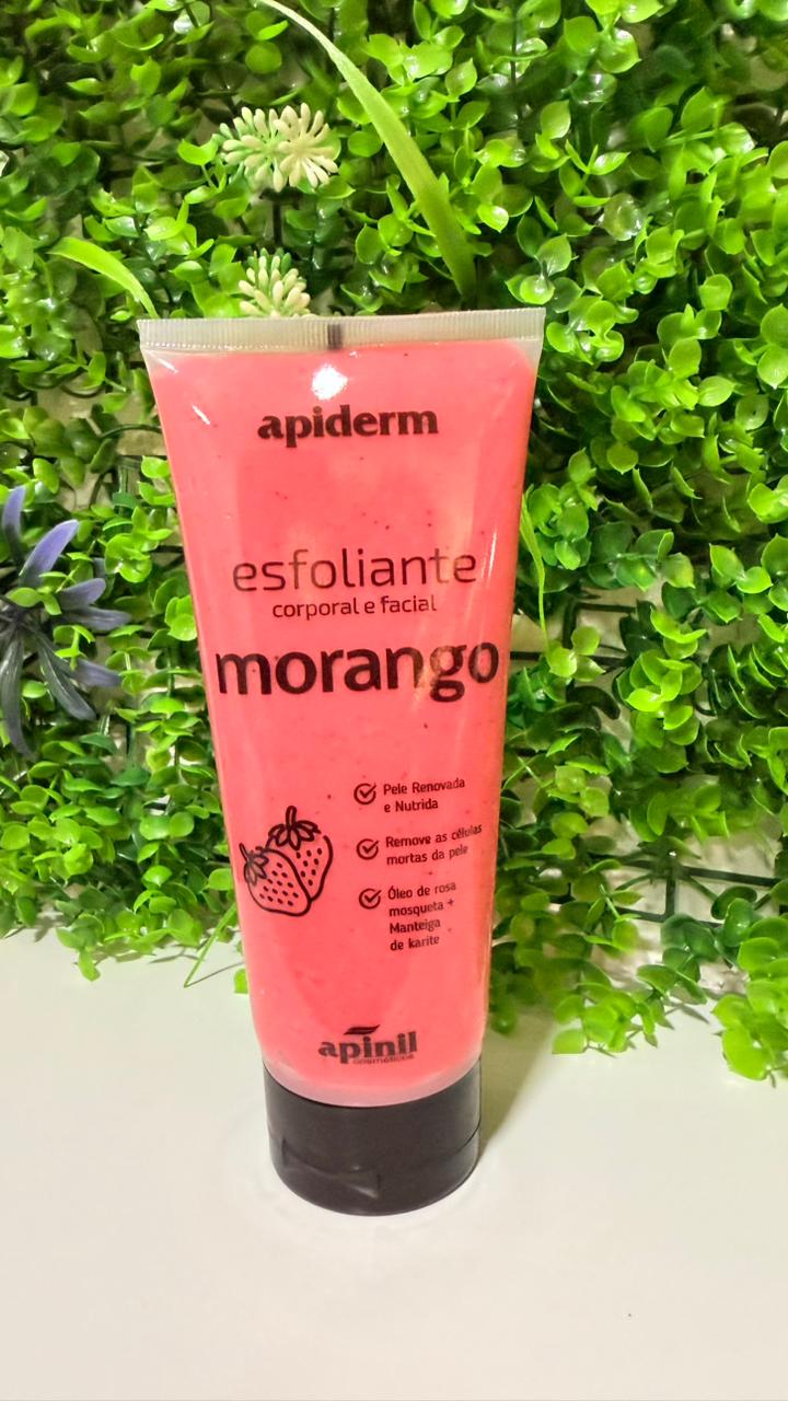 ESFOLIANTE CORPORAL E FACIAL MORANGO 190G