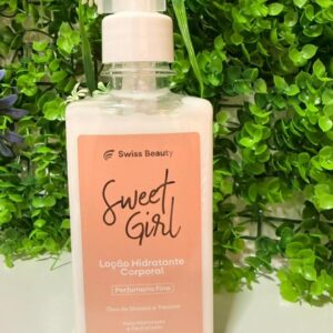 Loção Hidratante Corporal Sweet Girl Swiss Beauty Com Óleo De Amêndoas 250g Belkit