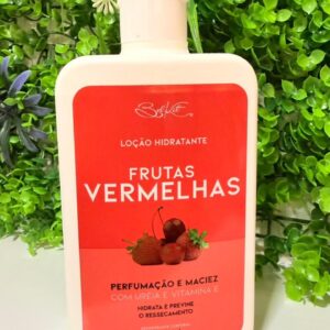 Loção Hidratante Corporal Frutas Vermelhas 475ml - Bel Kit Rosas Belkit
