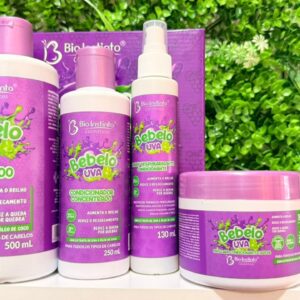 Kit Capilar Bebeloo Uva Bio Instinto 4 Itens