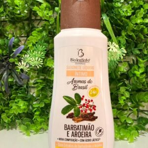 SABONETE ÍNTIMO BARBATIMÃO E AROEIRA 200ML