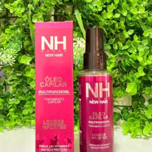 Óleo de Cabelo Multifuncional New Hair com Ômega 3 e Vitamina E 60ml Belkit