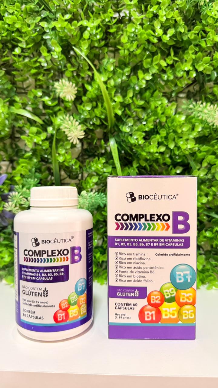 Complexo B 60 Cápsulas Biocêutica 60cap.
