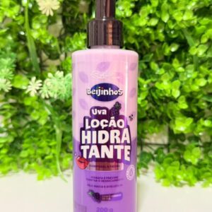 Loção Hidratante Beijinhos Uva Hidrata e Previne o Ressecamento 200g Belkit