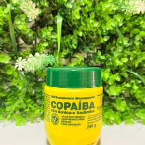 Gel Massageador de Copaíba Arnica e Andiroba, 240g, Bio Instinto
