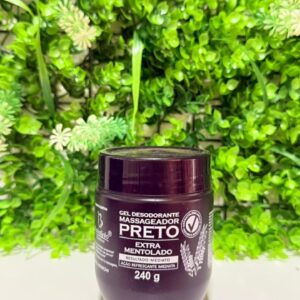 GEL PRETO EXTRA MENTOLADO 240 GR BIO INSTINTO