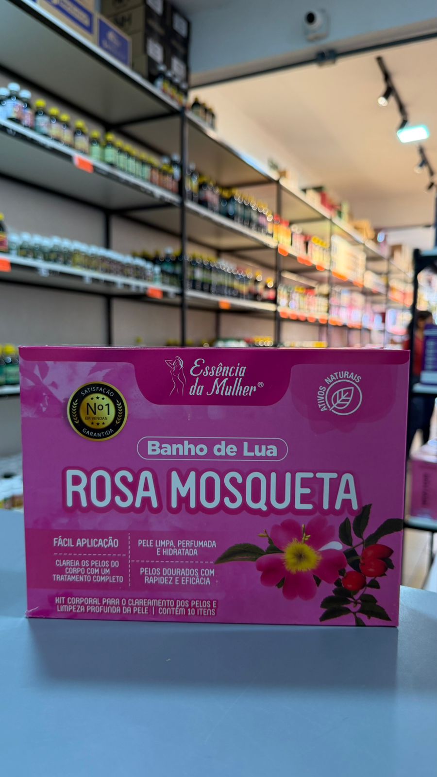 KIT BANHO DE LUA ROSA MOSQUETA
