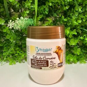 Bio Instinto Sebo De Carneiro - Creme Hidratante Pés E Mãos Argan E Ureia 240g