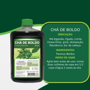 CHÁ DE BOLDO 500ML