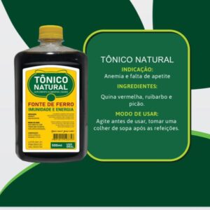 ELIXIR TONICO NATURAL 500ML