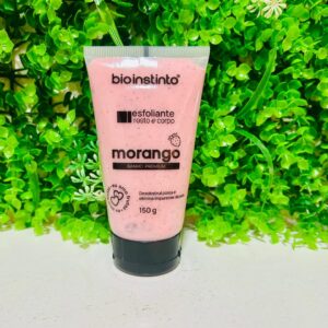 Esfoliante Bio Instinto Melancia 150g Rosto Corpo morango