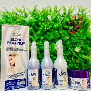 KIT CAPILAR BLOND PLATINUM 4 ITENS - BELL CORPUS