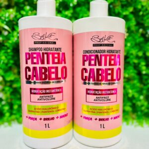 KIT 2 ITENS PENTEIA CABELO 1L