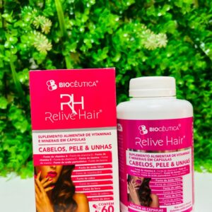 Relive Hair (Cabelos, Pele e Unhas) - 60 Cápsulas
