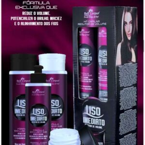 Kit Capilar Liso Imediato da Bell Corpus - 4 itens