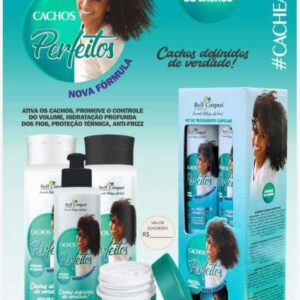 KIT CACHOS PERFEITOS BELL CORPUS 4 itens