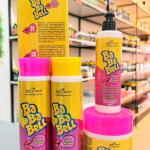 Kit Capilar Bababell Tutti Frutti Bell Corpus com 4 itens