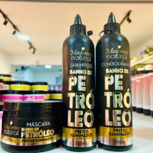 KIT 3 ITENS BANHO DE PETRÓLEO 300ML